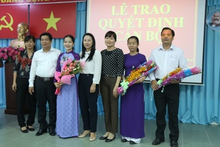 Lễ công bố Quyết định điều động, bổ nhiệm cán bộ quản lý ngành Giáo dục và Đào tạo
